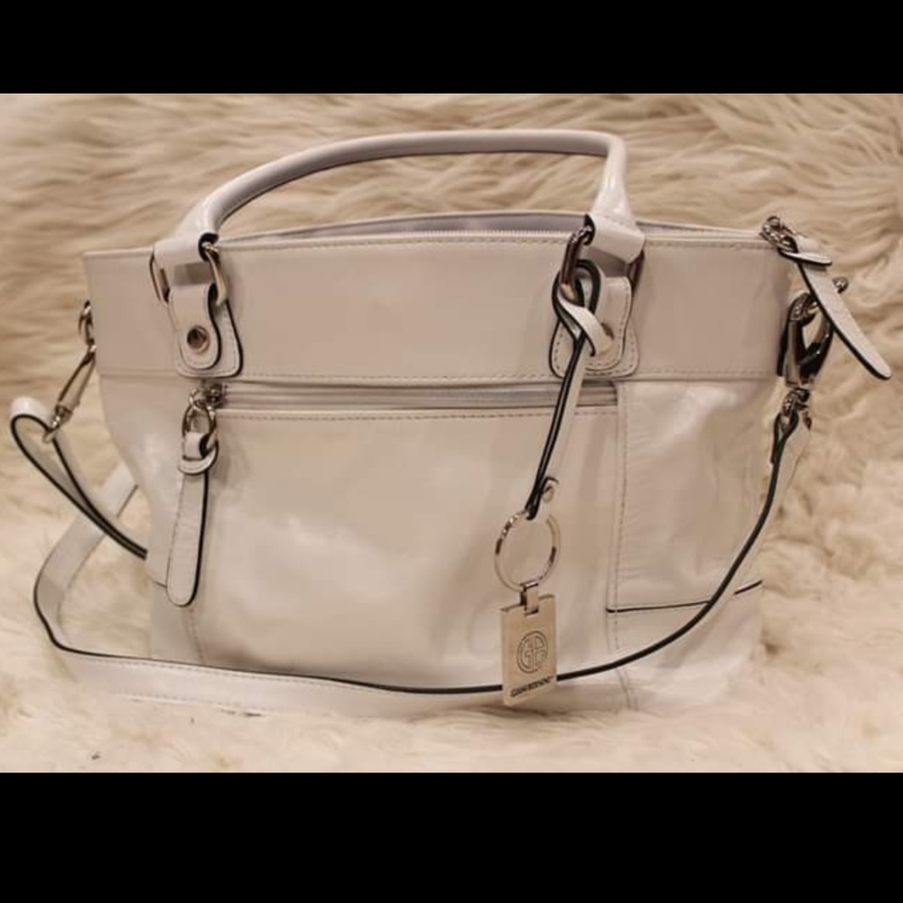 Giani Bernini White Purse